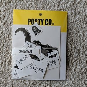 Post Malone Temporary Tattoo Set